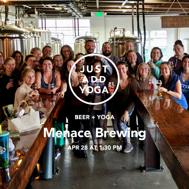 Beer + Yoga at Menace Brewing