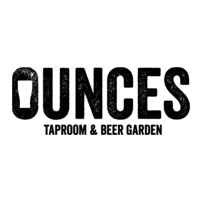 Ounces Taproom & Beer Garden Logo | Just Add Yoga Partner
