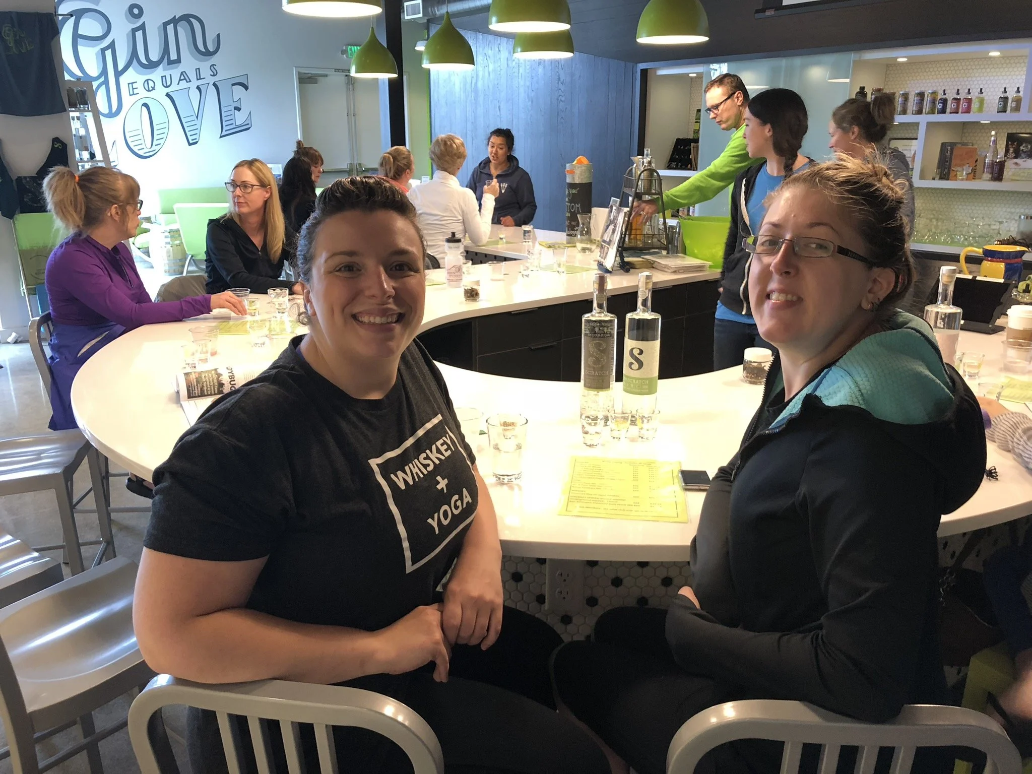 Gin (and more) + Yoga @ Scratch Distillery 