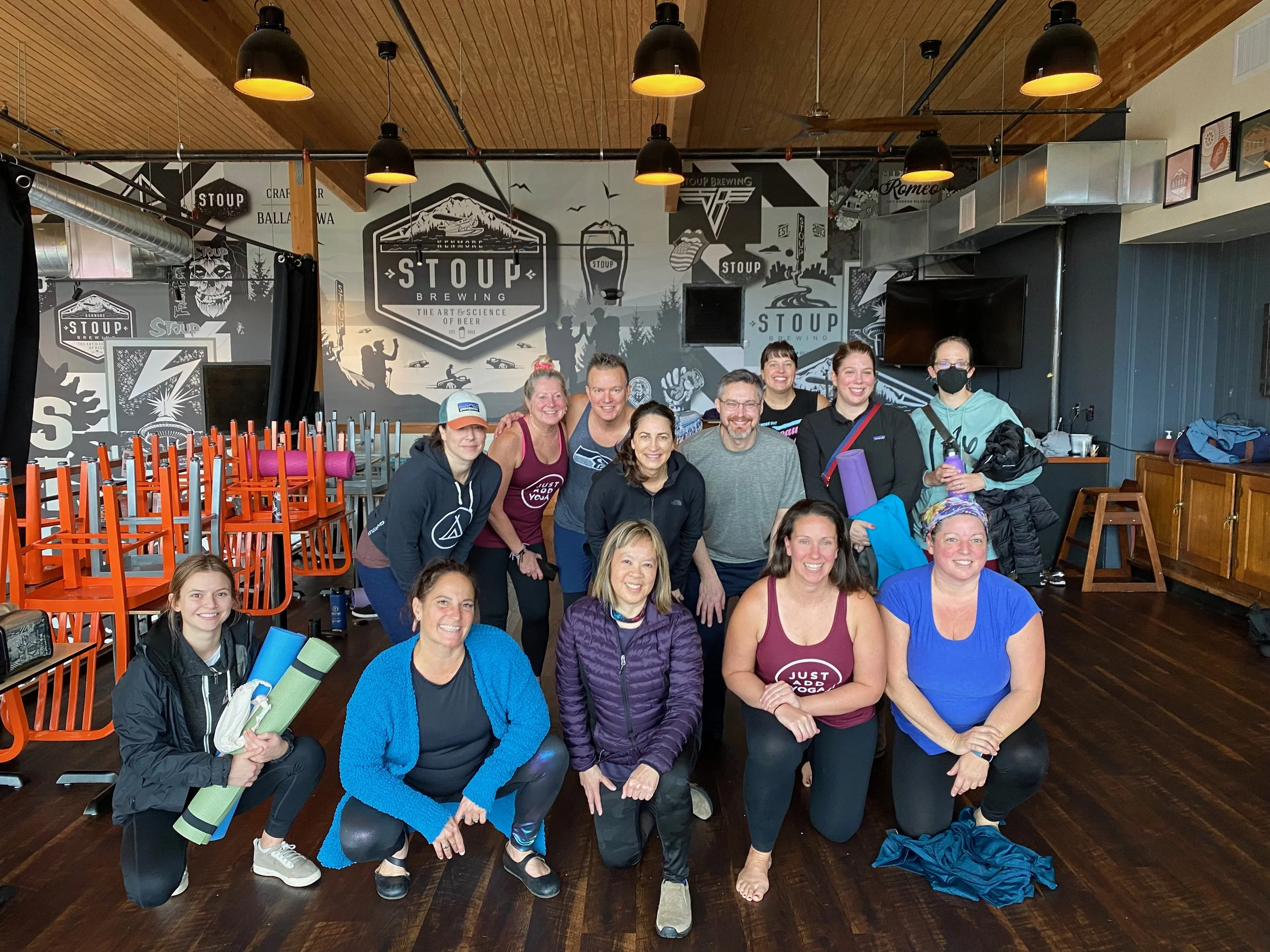Beer + Yoga @ Stoup Kenmore 