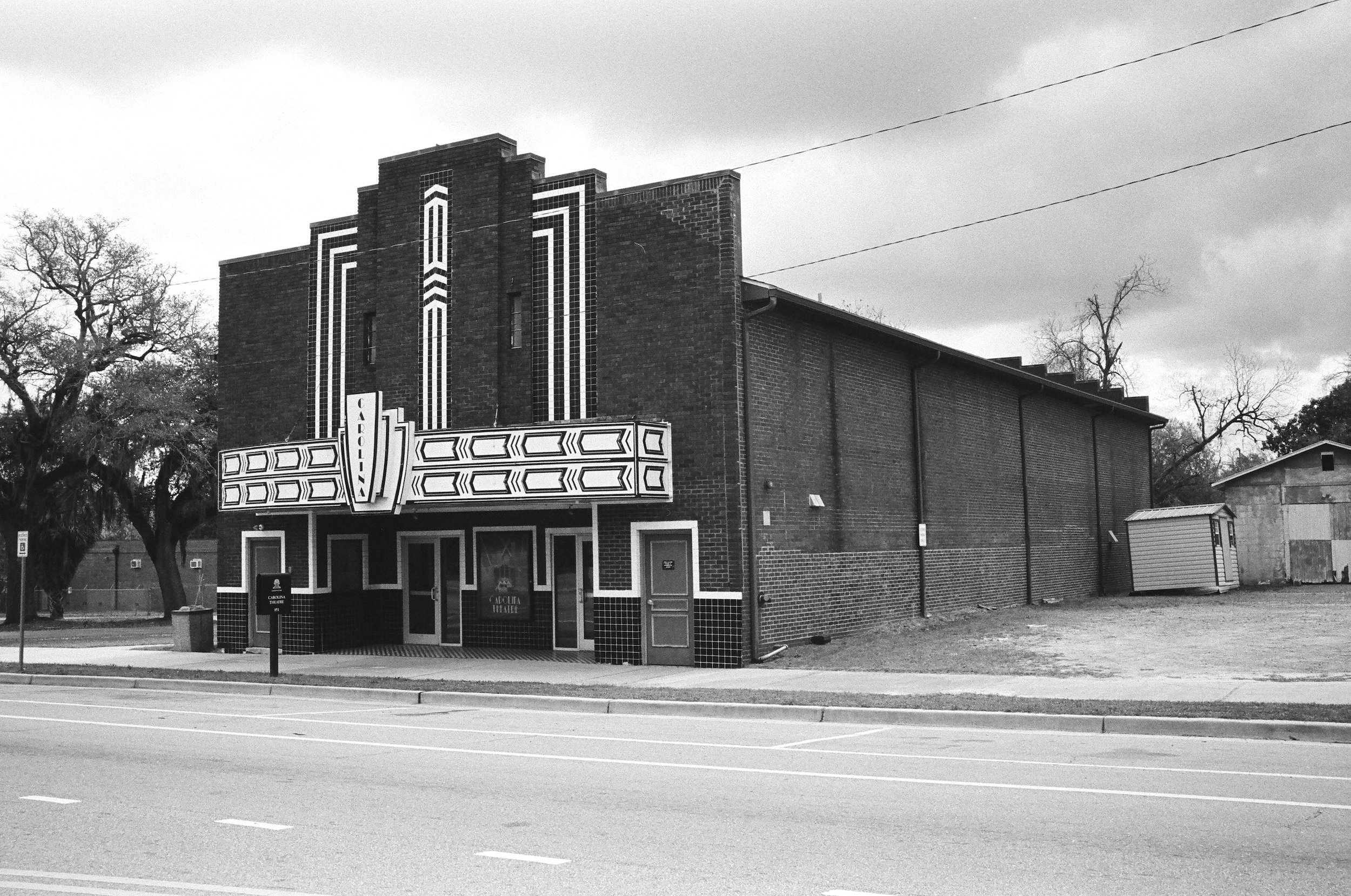 Pastime Theatre, c 1920s. Allendale, South Carolina.