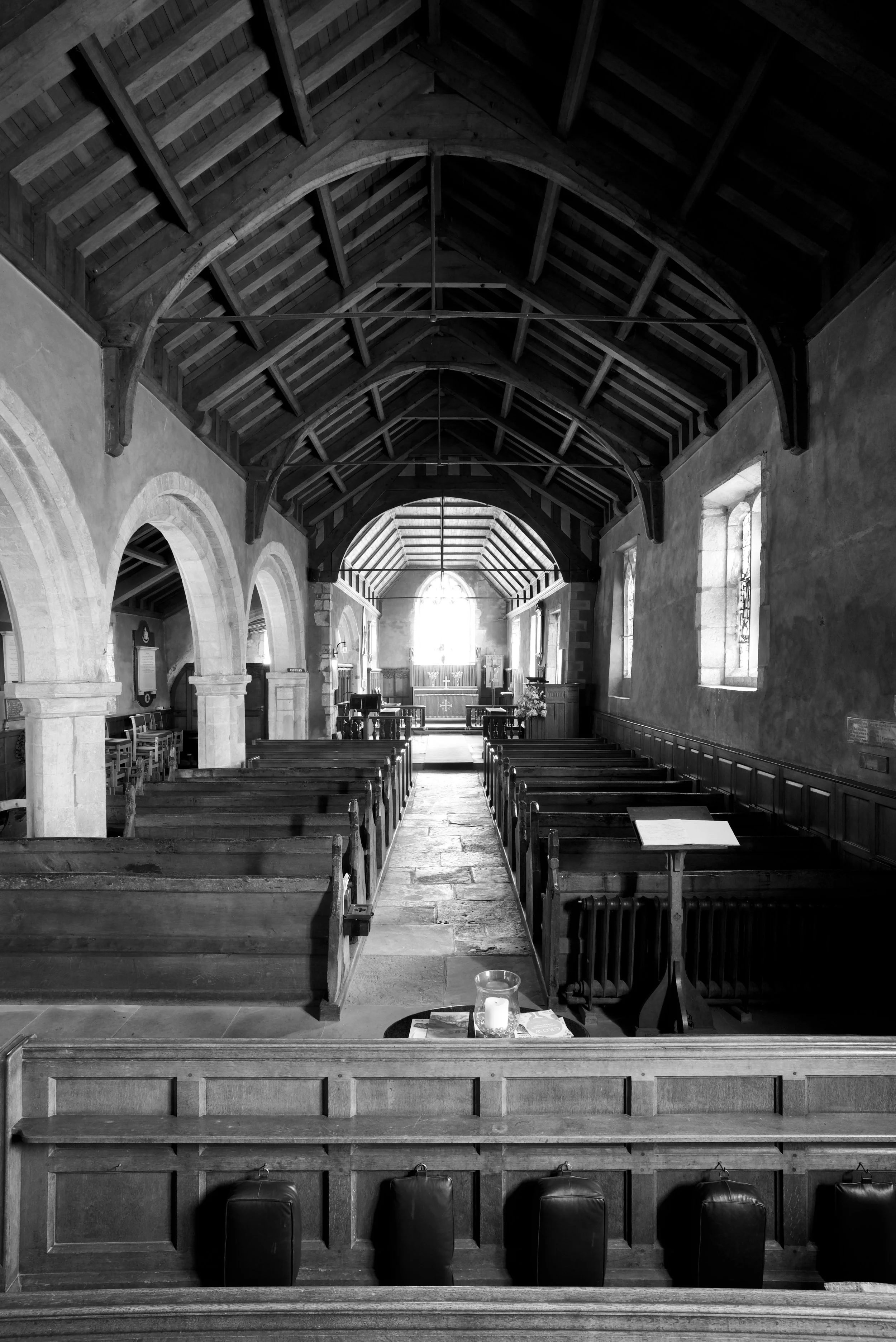 All Saints, c. 1150. Wighill, England.