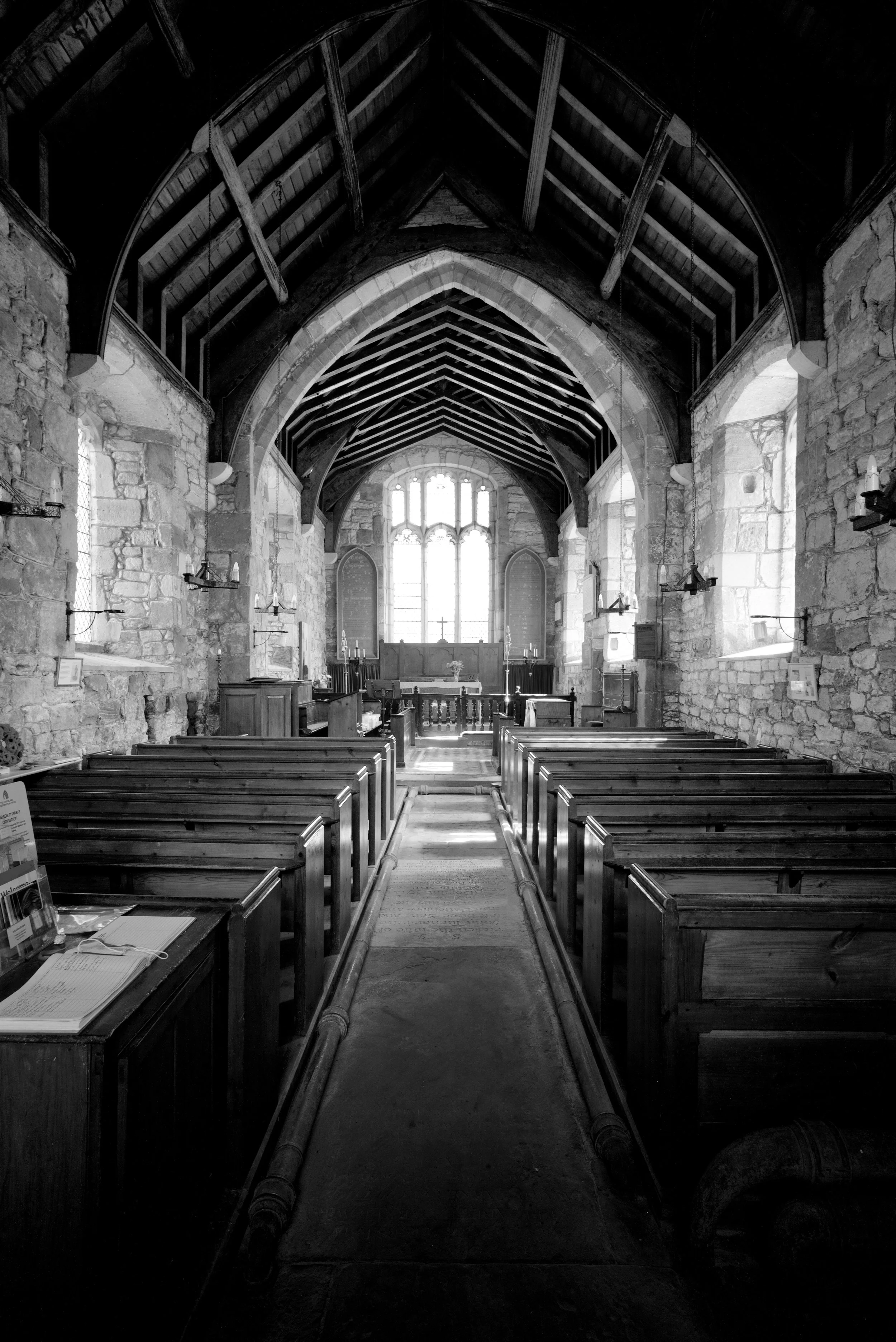St. Michael. Cowthorpe, England. Nave.