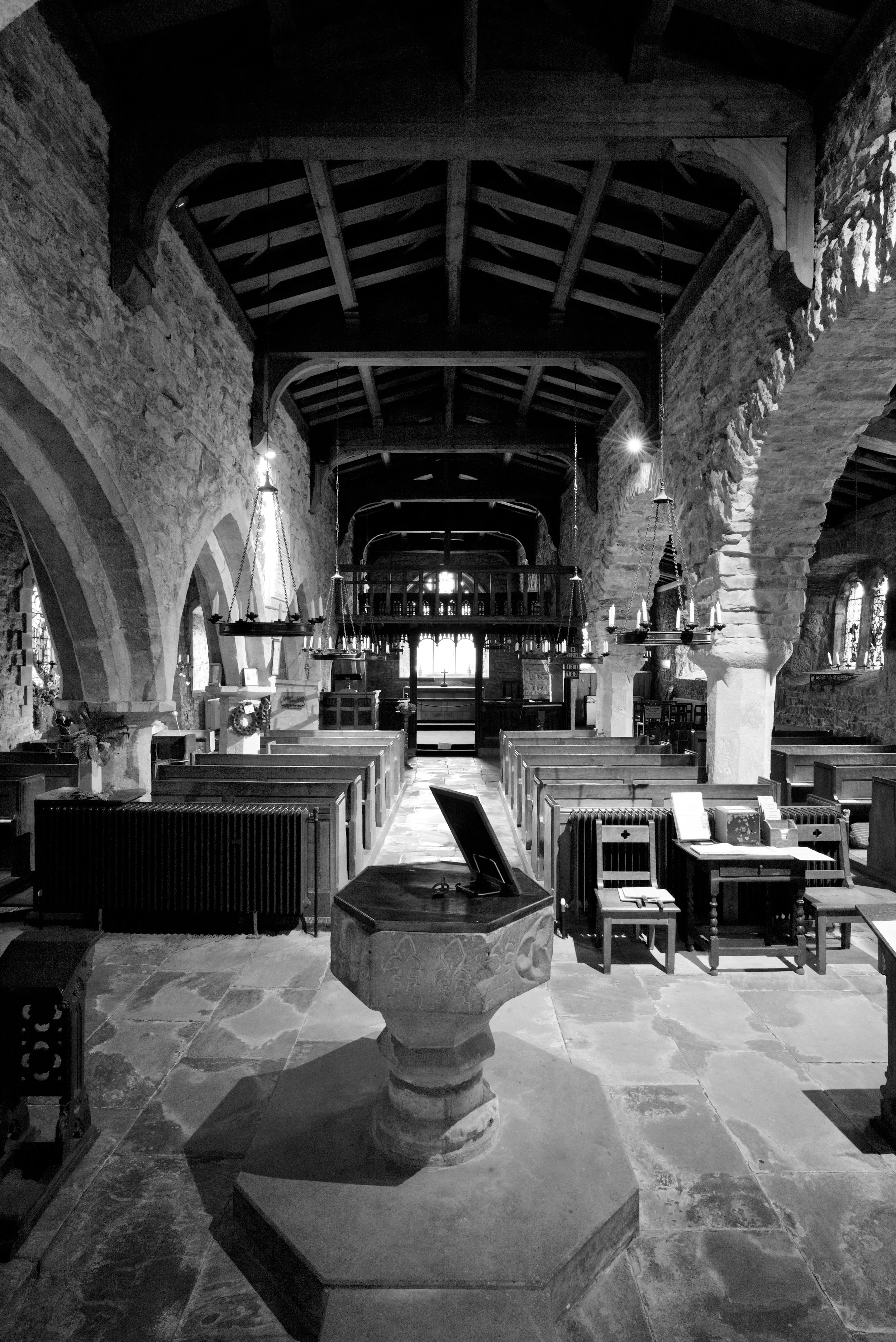 St. Michael, c. 1562. Hubberholme, England.