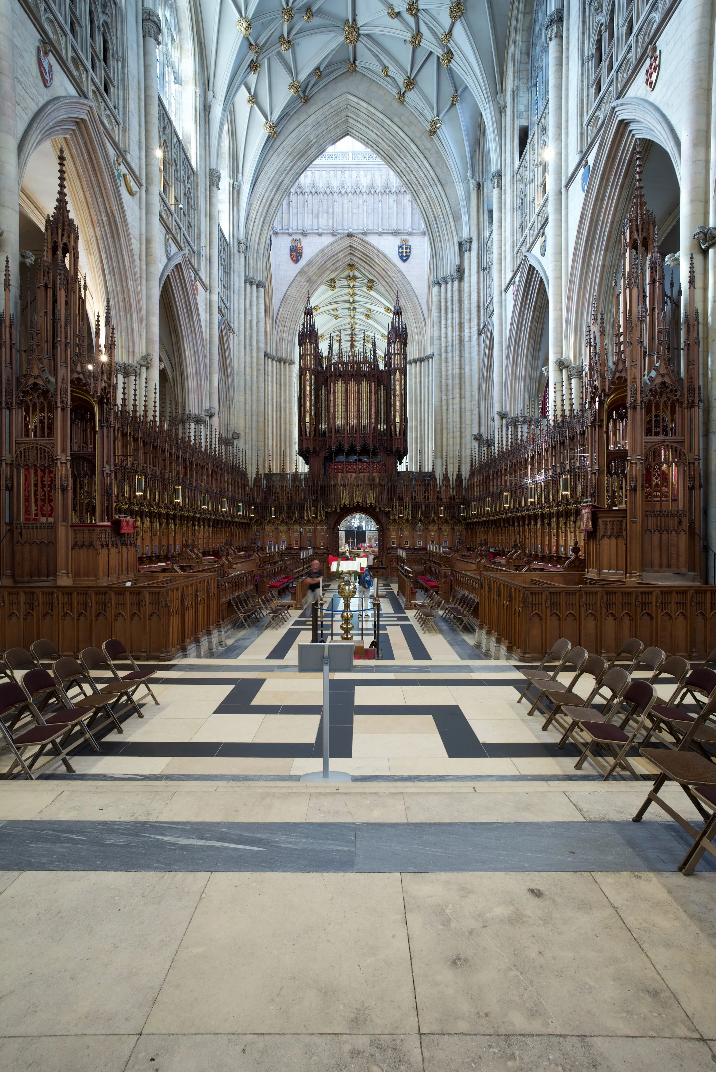 York Minister. Choir.