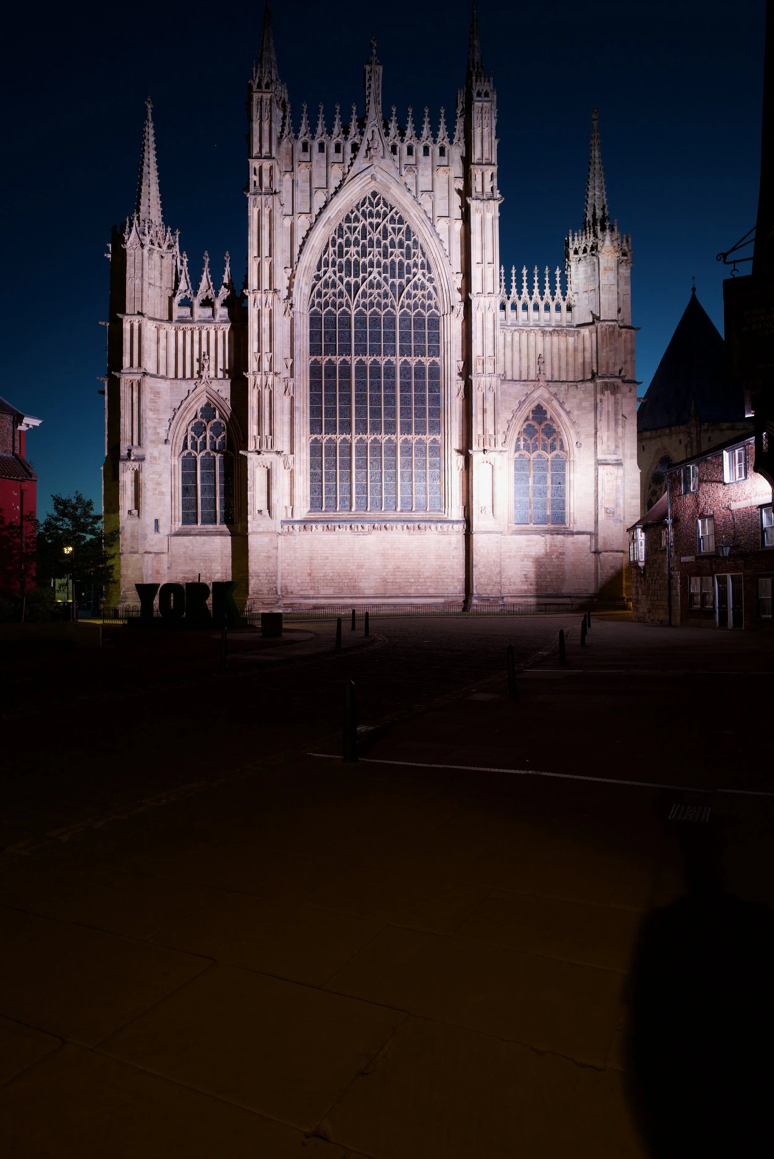 Ripon Cathedral, c. 1100s. East rear.