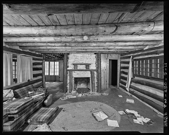 Elkmont Cabin Interior. HABS No. TN-250-S-11