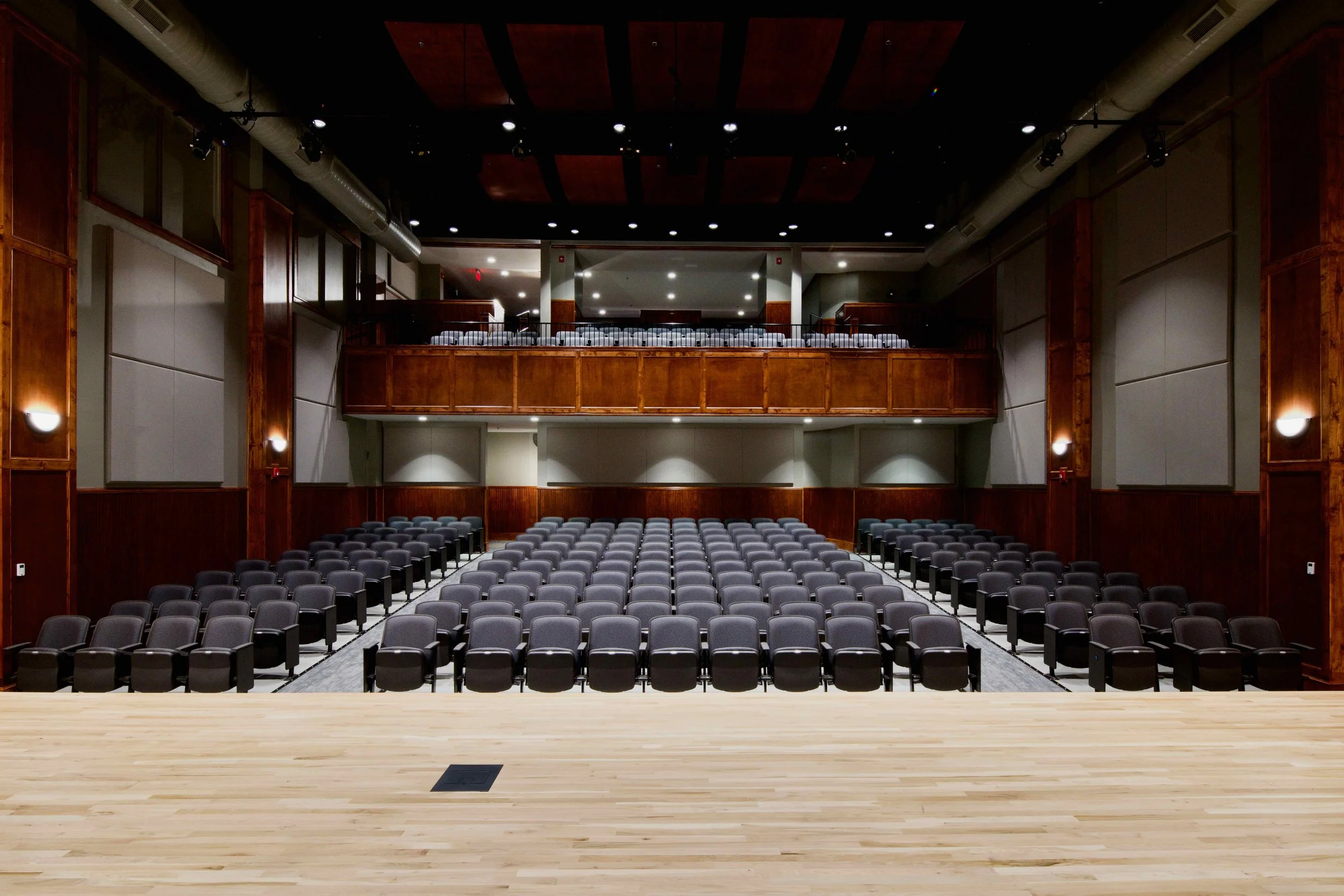 Claxton Community Auditorium's Stage