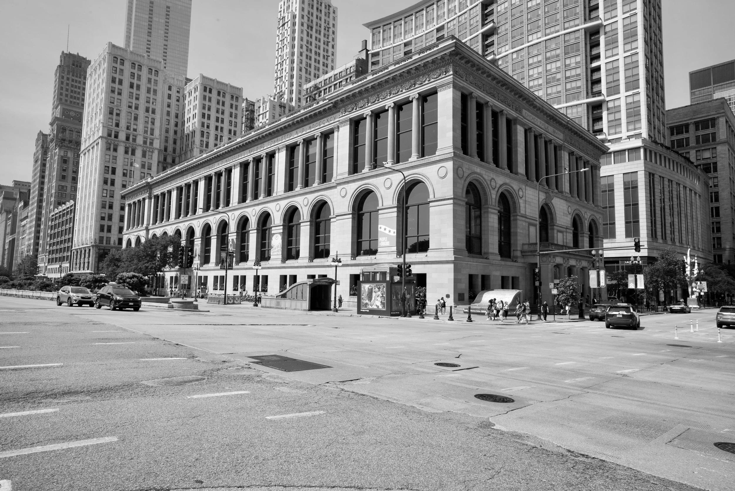 Chicago Public Library, 1897. Shepley, Rutan & Cooleridge.