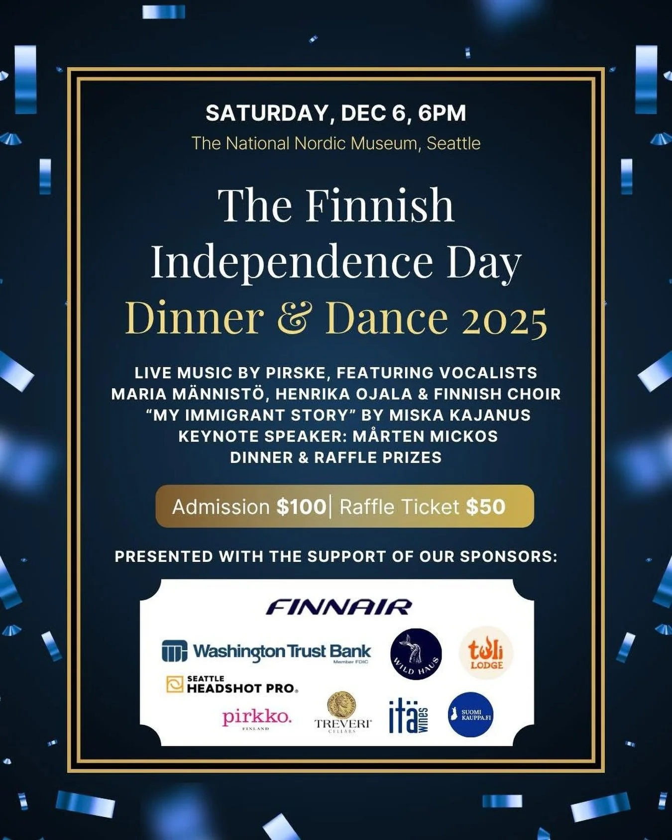 Performing in Seattle tonight!
See you there!

@finlandiafoundationseattle @finlandiafoundationnational