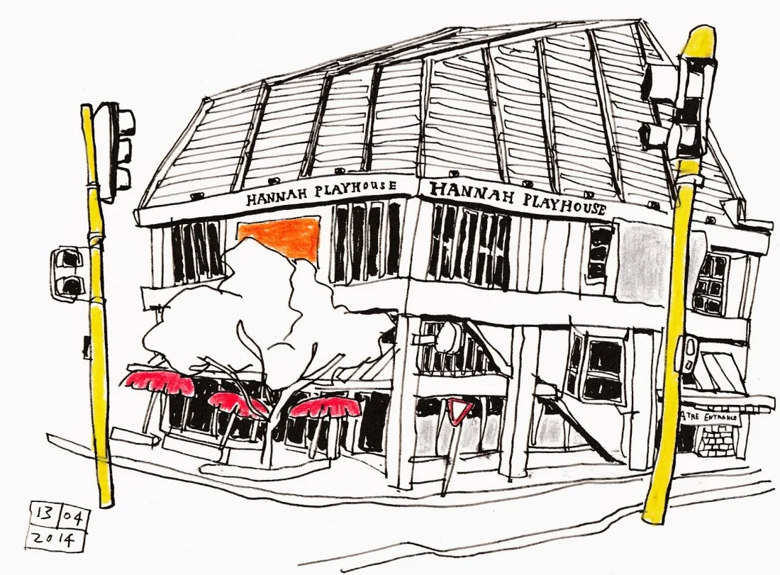 Dave Black's rendition of the Hannah Playhouse