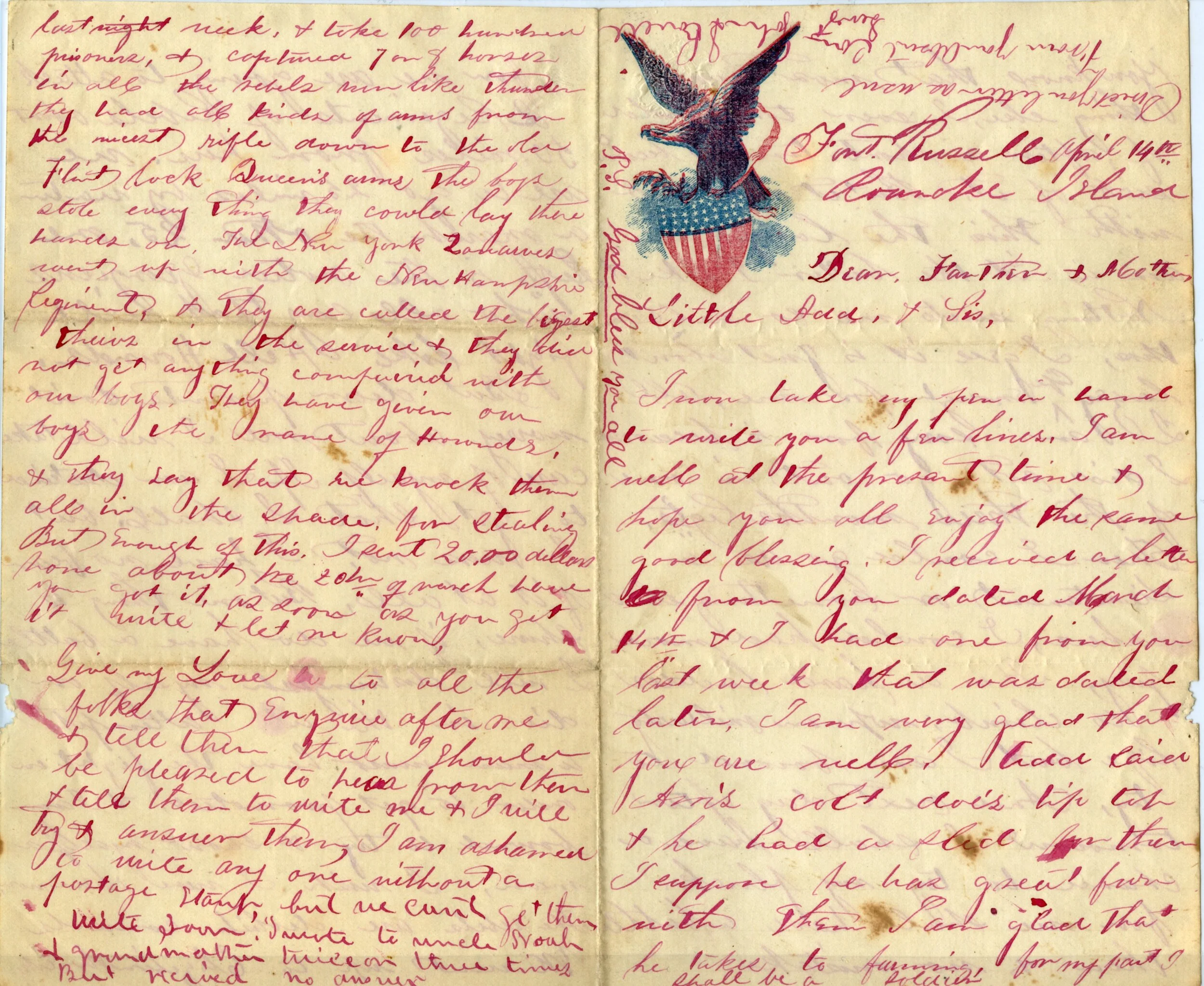 “Now I Seat My Self to Write a Few Lines”: the Civil War Letters of John Rowell