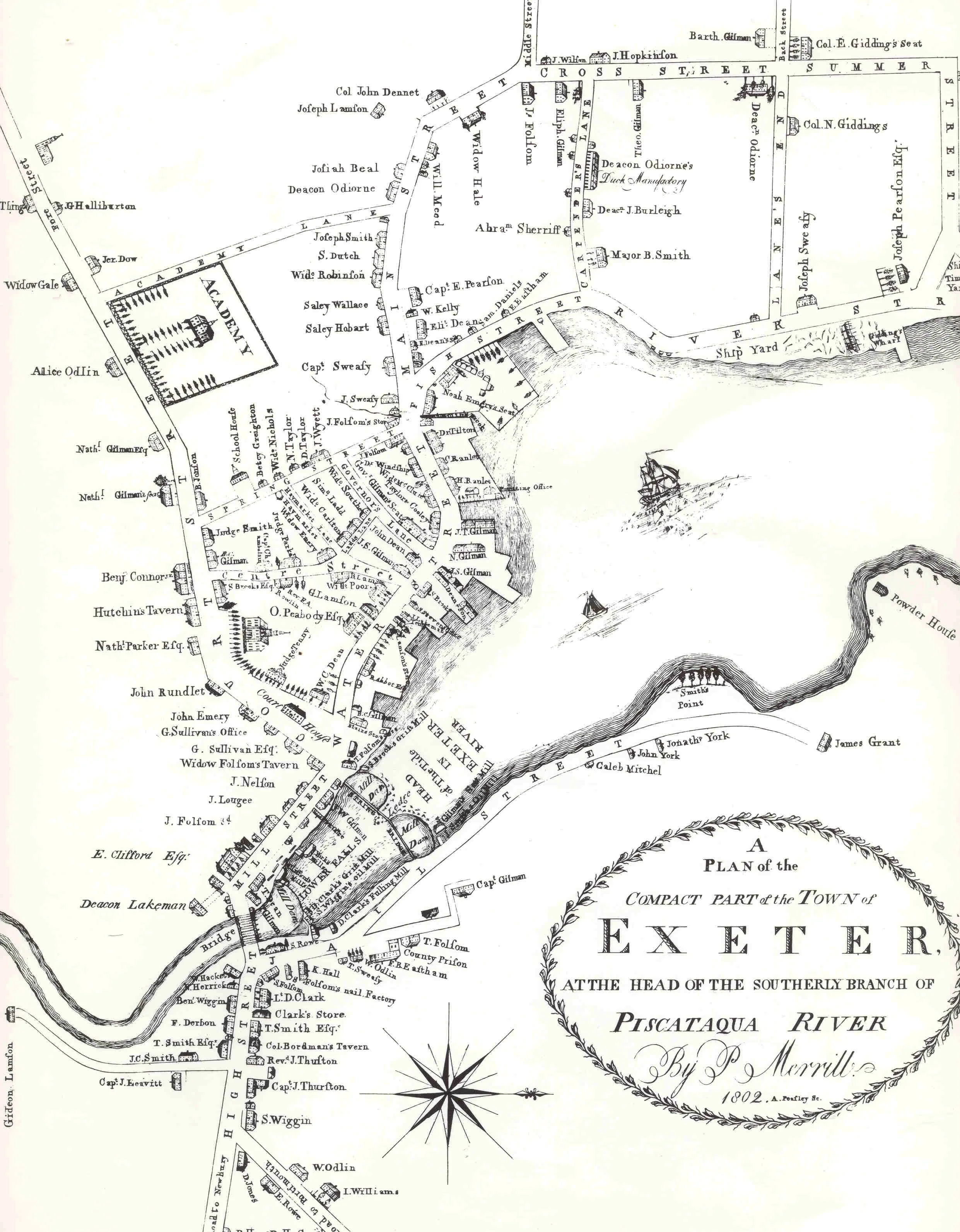 Town Design in 18th and 19th Century New England