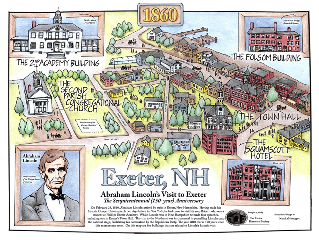 A Speech, A Trip to Exeter and the Election of Abraham Lincoln