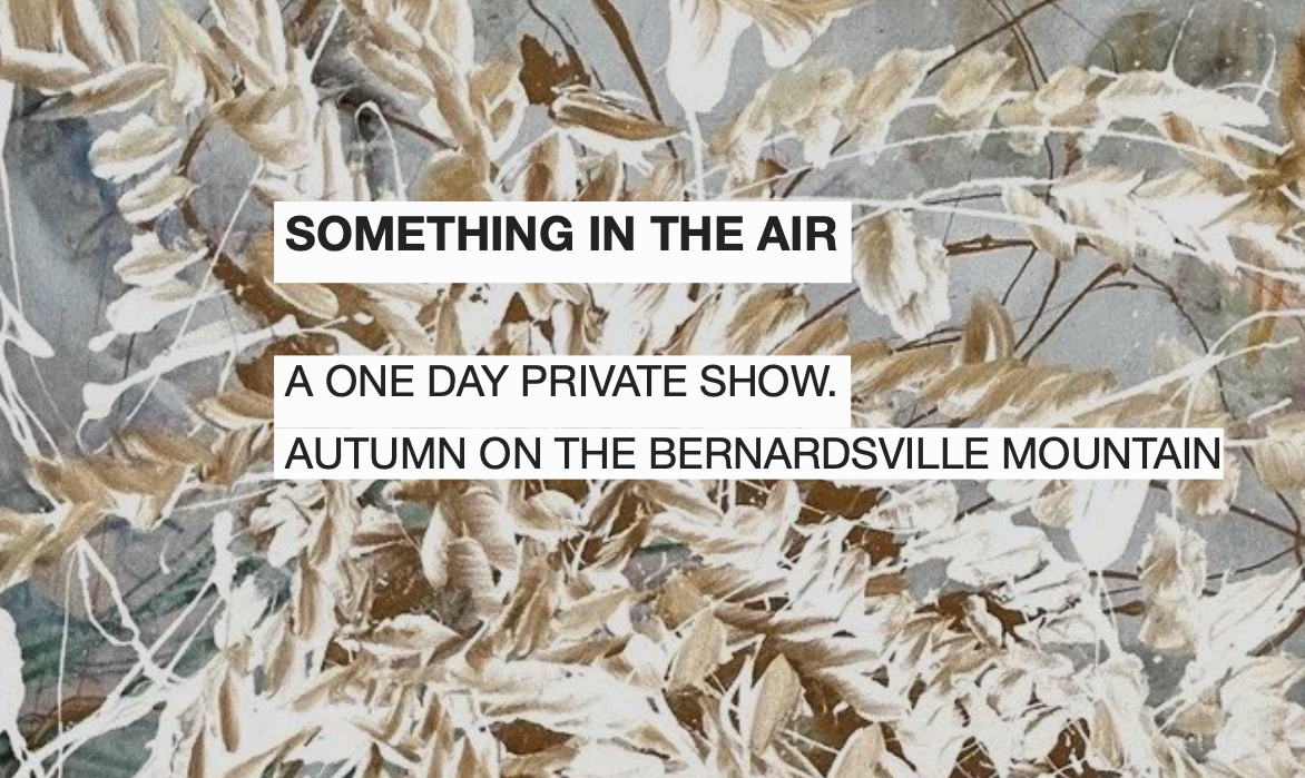   Curated by Larissa Reike for private clients. Celebrating the season and the richness of expectation. The small collection was hand chosen for this event, the inaugural unveiling of a new wing in a beautiful new home on the Bernardsville Mountain. 