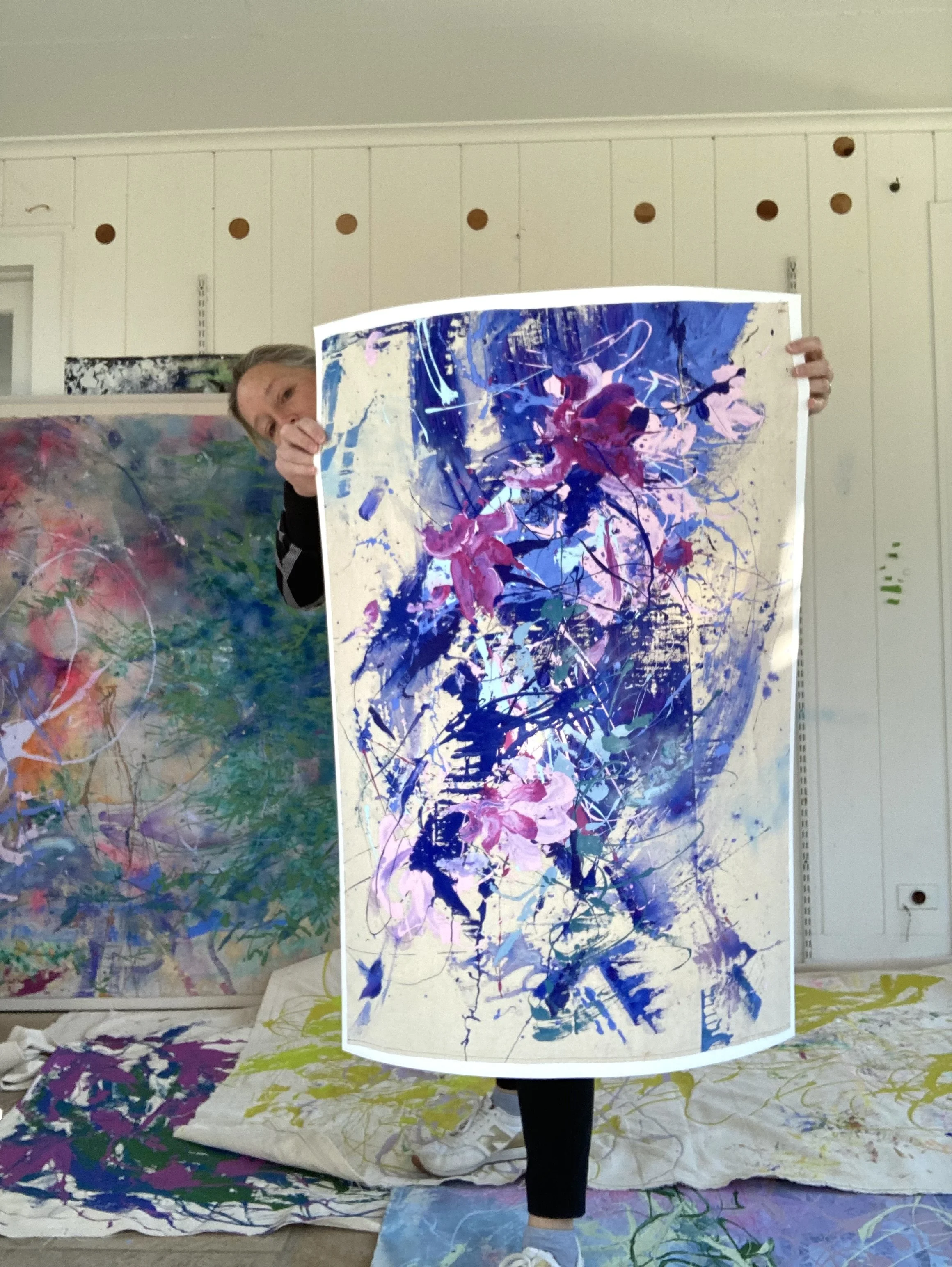  A large print on watercolor paper       