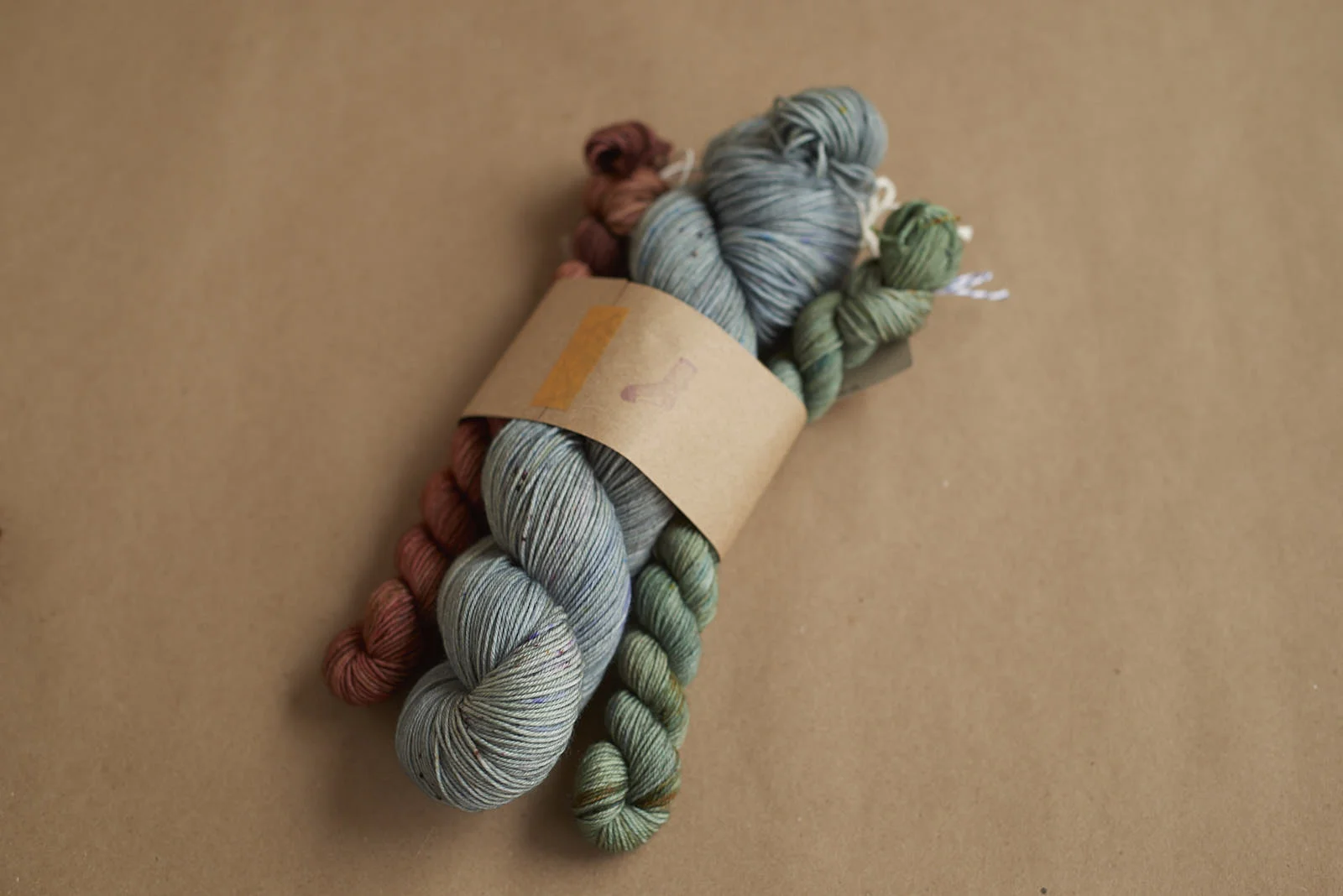 Favourite Sock Kit # 1: Reflections with Fireside and Evergreen Sock Minis