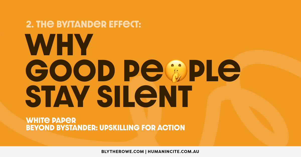The Bystander Effect: Why Good People Stay Silent 🤫