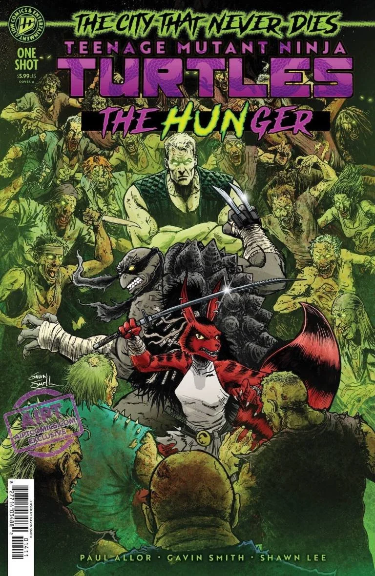 Teenage Mutant Ninja Turtles: The Hunger comic cover