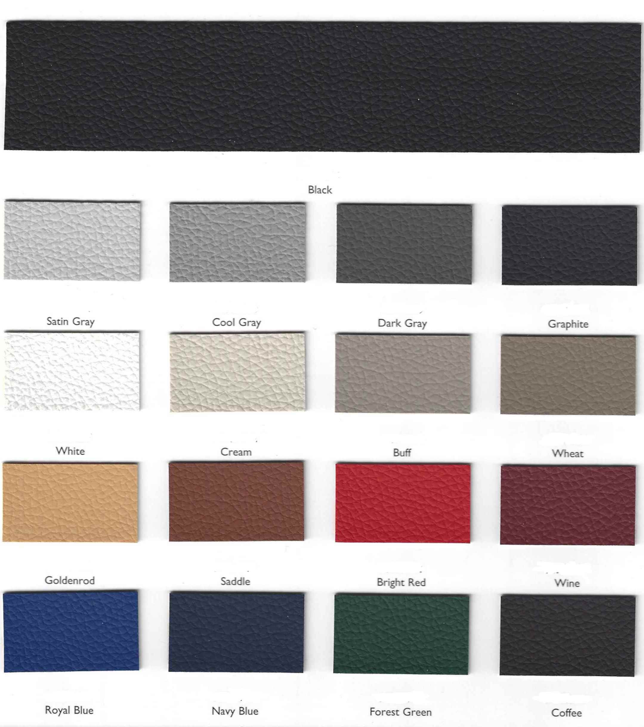 Metal Mart Color Chart