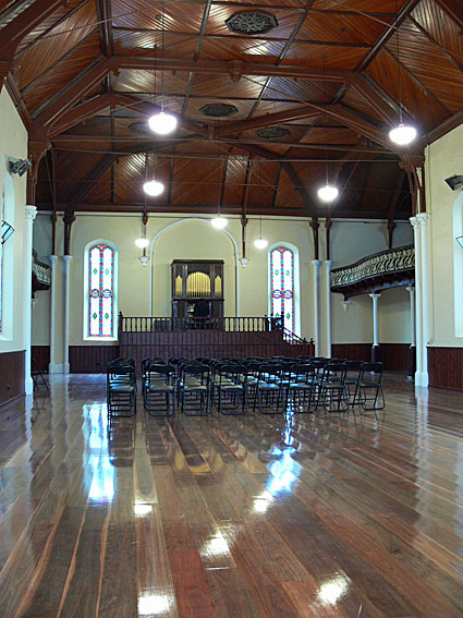 'The Bluestone' is the Main Concert venue at Wesley