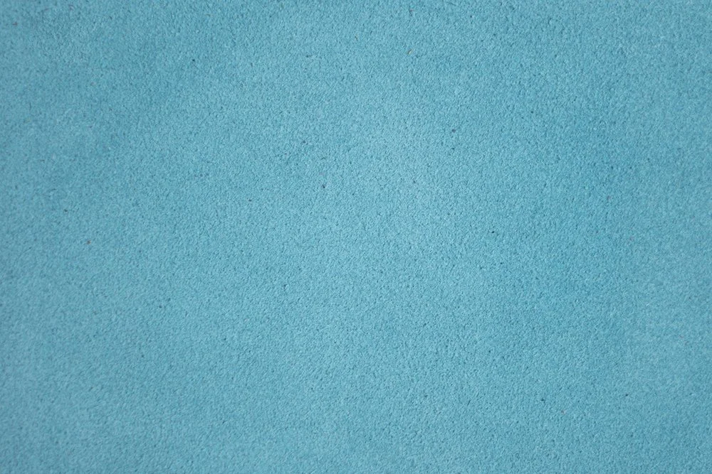 Sapelo Suede - Turquoise