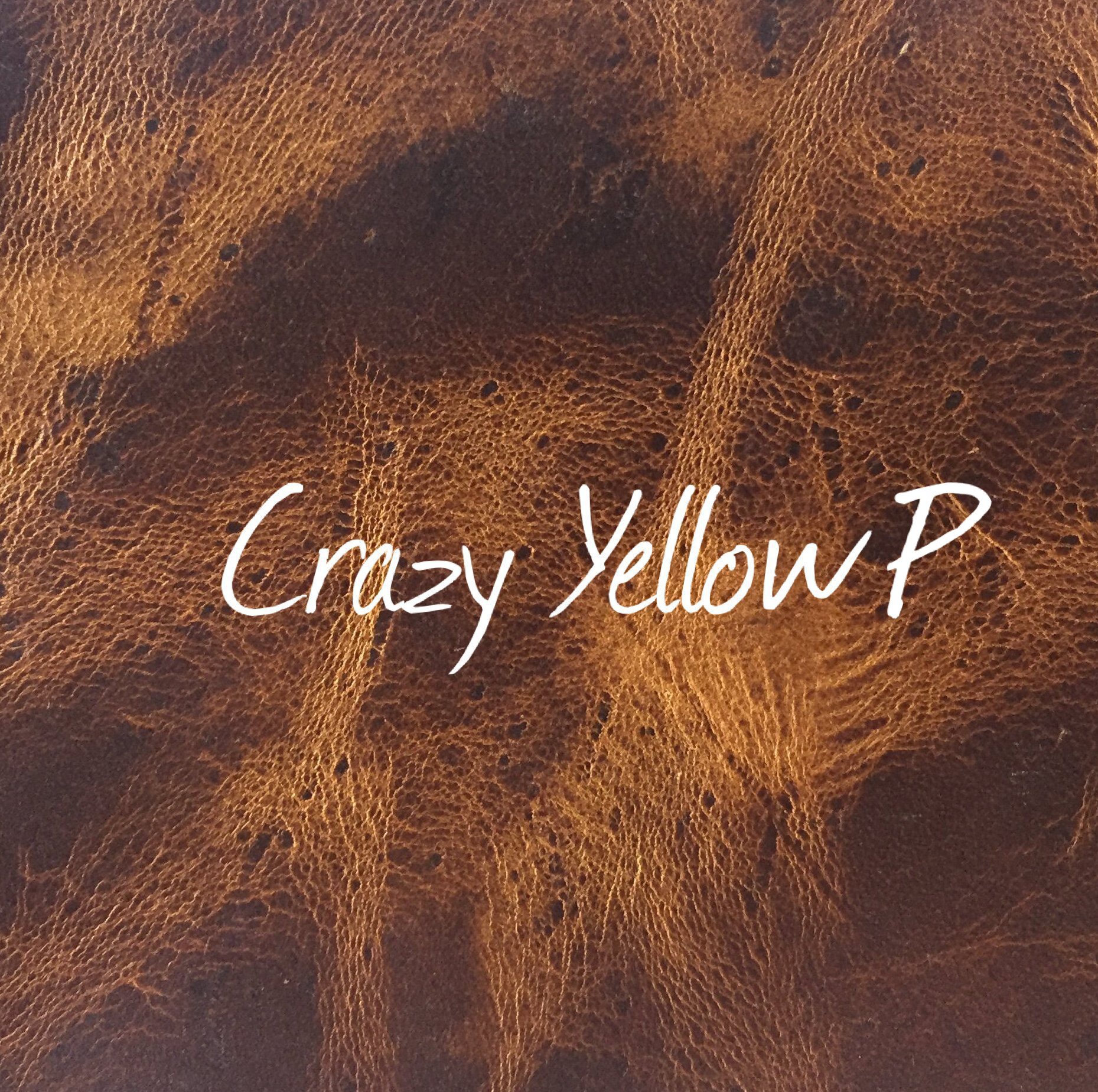 leather color crazy yellow p
