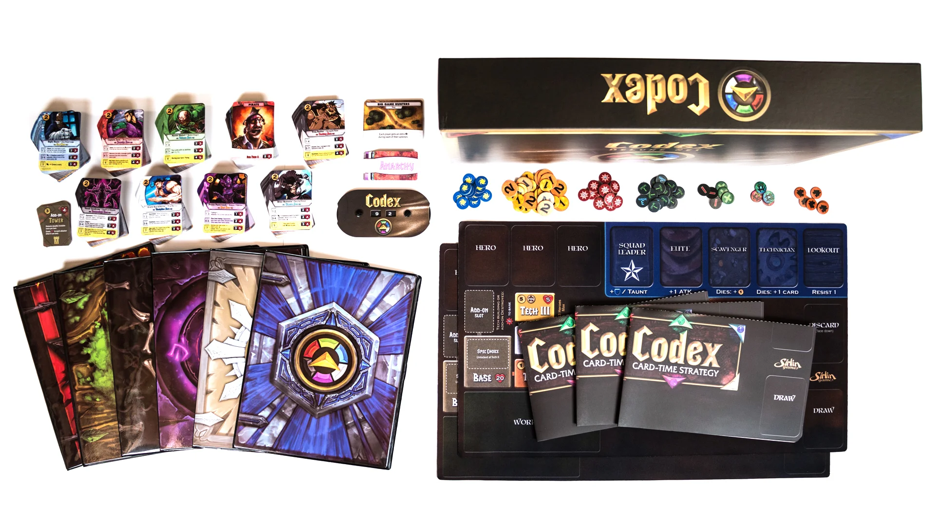 Codex Deluxe is a HEAVY box...