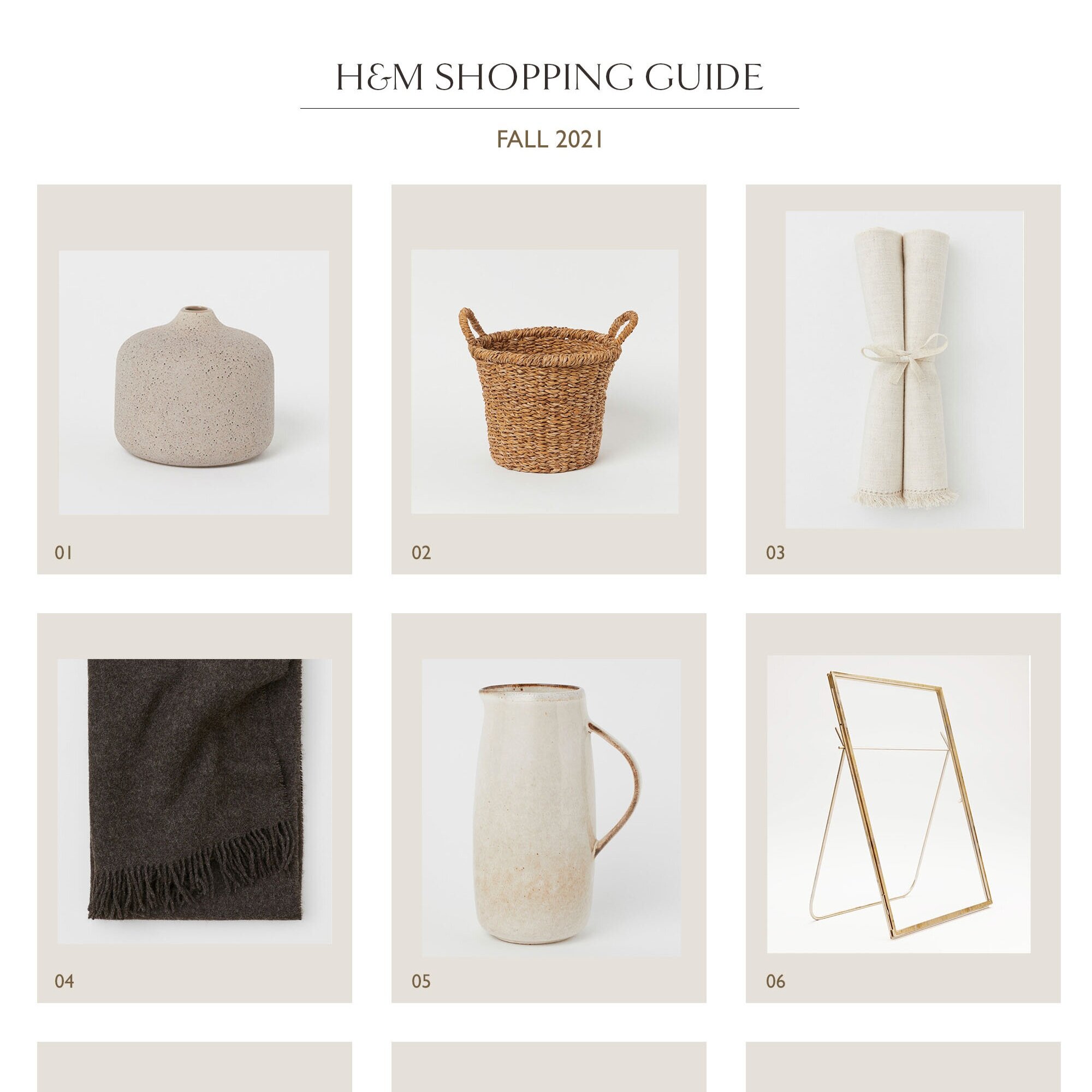 New Fall Items At H&amp;M