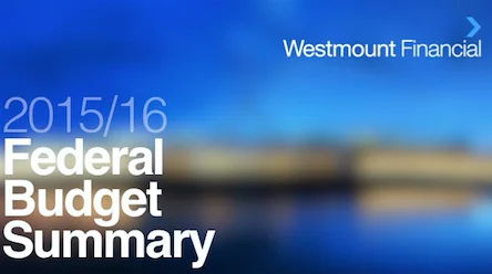 13/05/15: 2015/16 Federal Budget