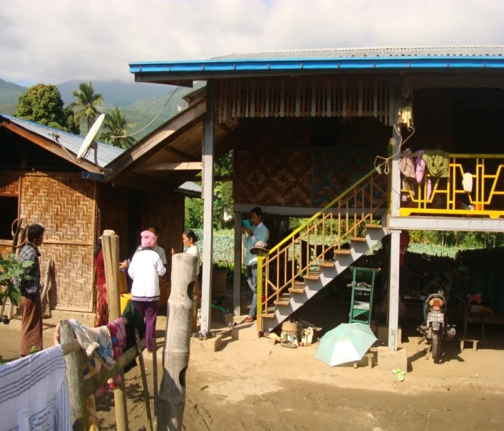 Villagers in Yaelei Kun village.
