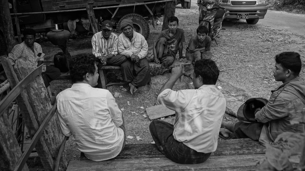 In an interview with community members