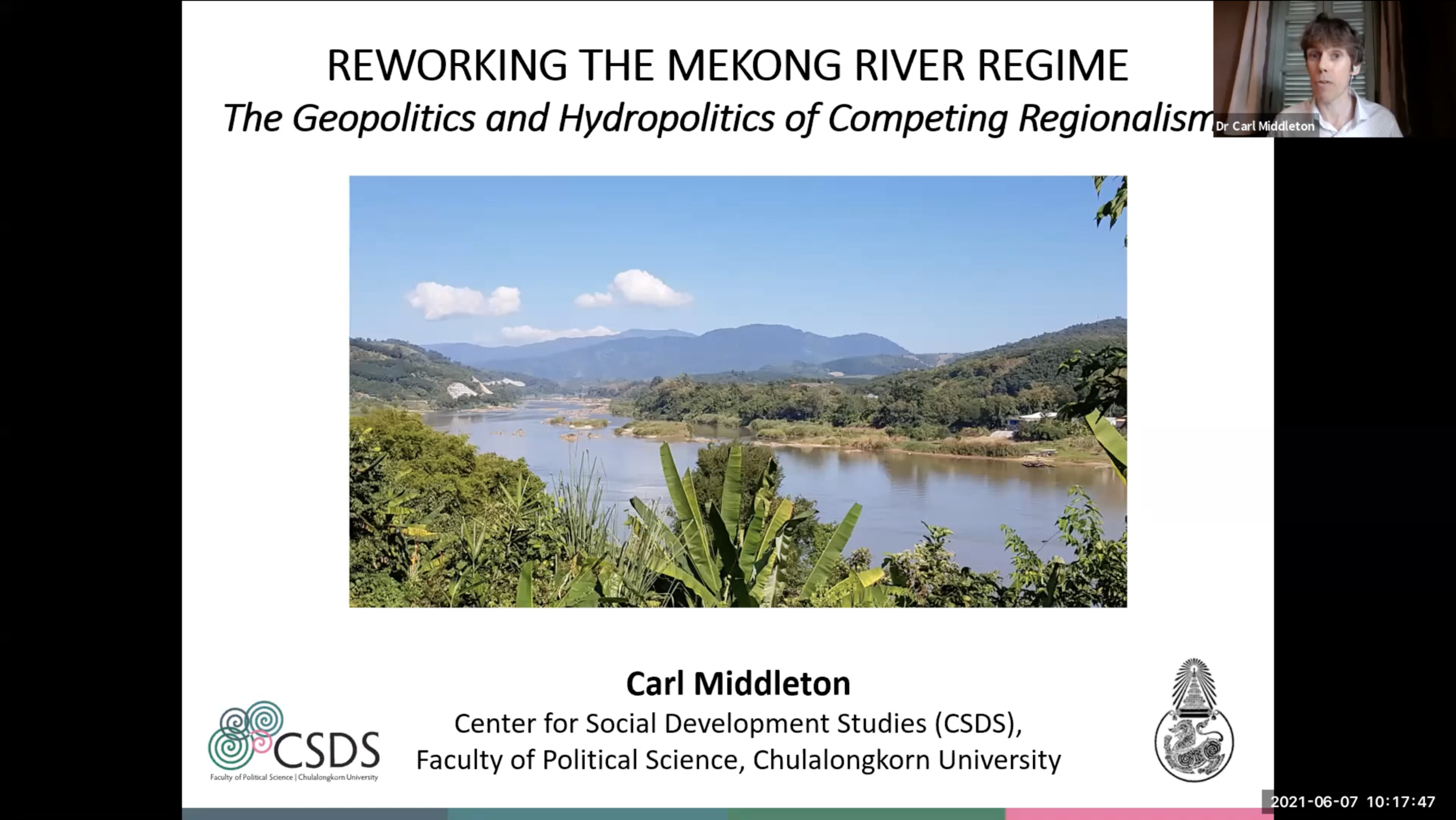 EVENT [RESOURCES]: The Belt and Road Initiative, hydropolitics, and ...