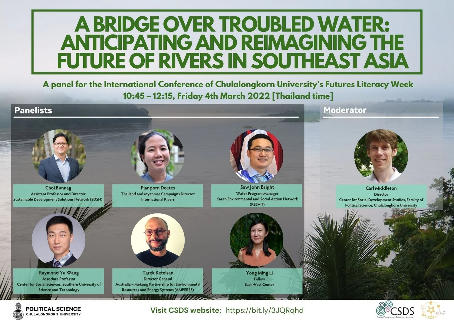 EVENT [RESOURCES] : A Bridge Over Troubled Water: Anticipating and ...
