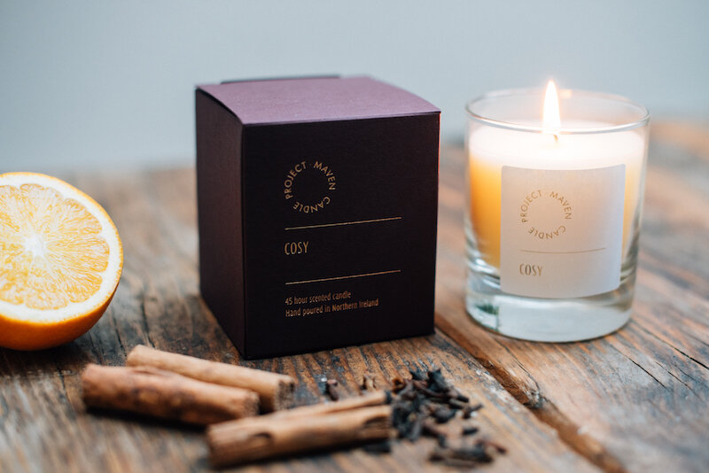 Cosy Candle by the Maven Candle Project £25