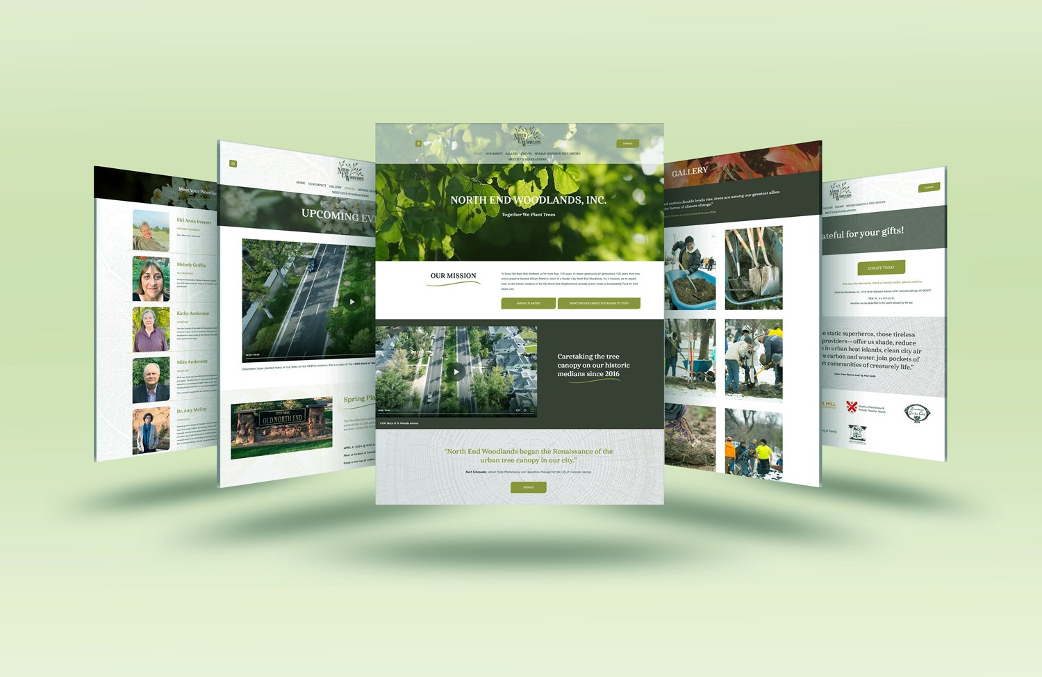 A digital landscapes for a sustainable future: North End Woodlands' web design project 🌱#WebDesign #DigitalAgency #SEO