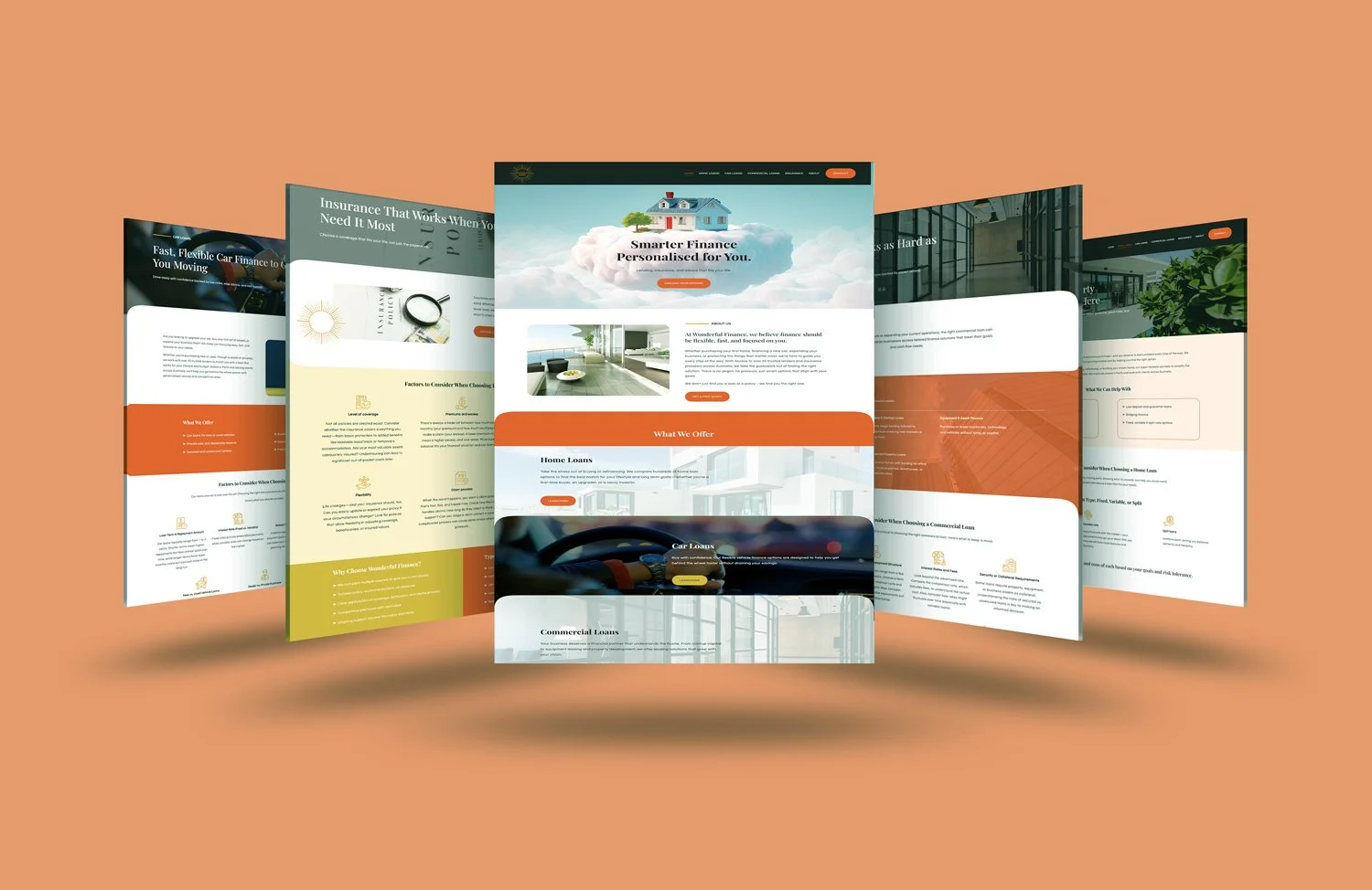 ✨ New Website Launch! ✨
We&rsquo;re thrilled to showcase the brand-new Squarespace website we designed for Wonderful Finance Australia &mdash; a trusted name in home loans, car finance, business loans, and insurance solutions.

At Wonderful Finance, 