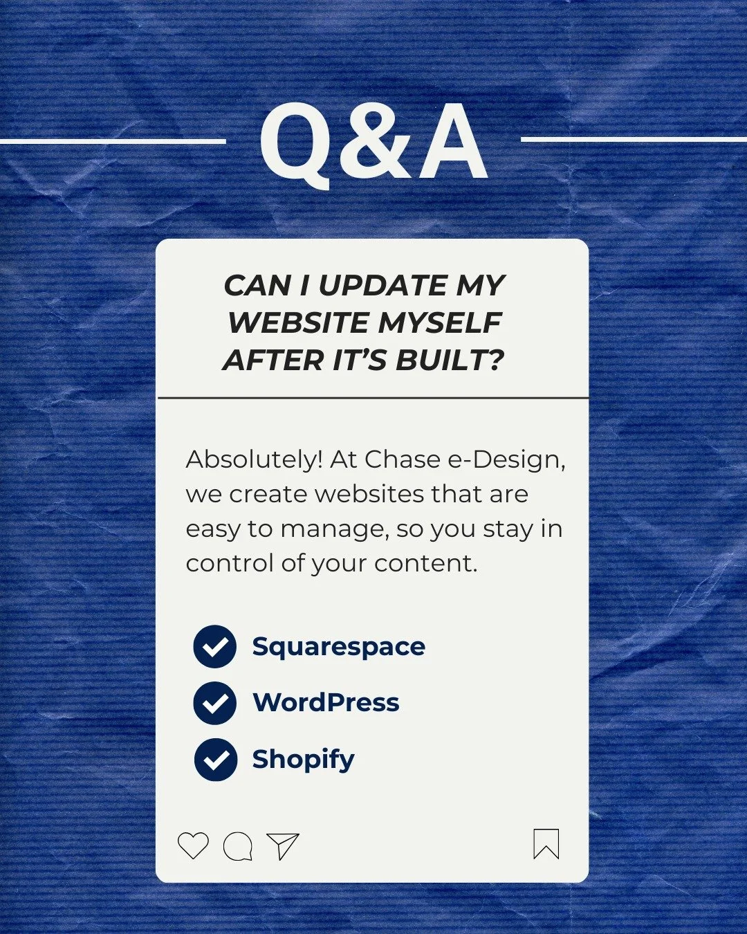 Whether it&rsquo;s WordPress web design Sydney, Squarespace website design, or Shopify eCommerce, we make sure your site is:

✅ Simple to update
✅ SEO-friendly for higher rankings
✅ Mobile-responsive and fast
✅ On-brand with your business identity

W