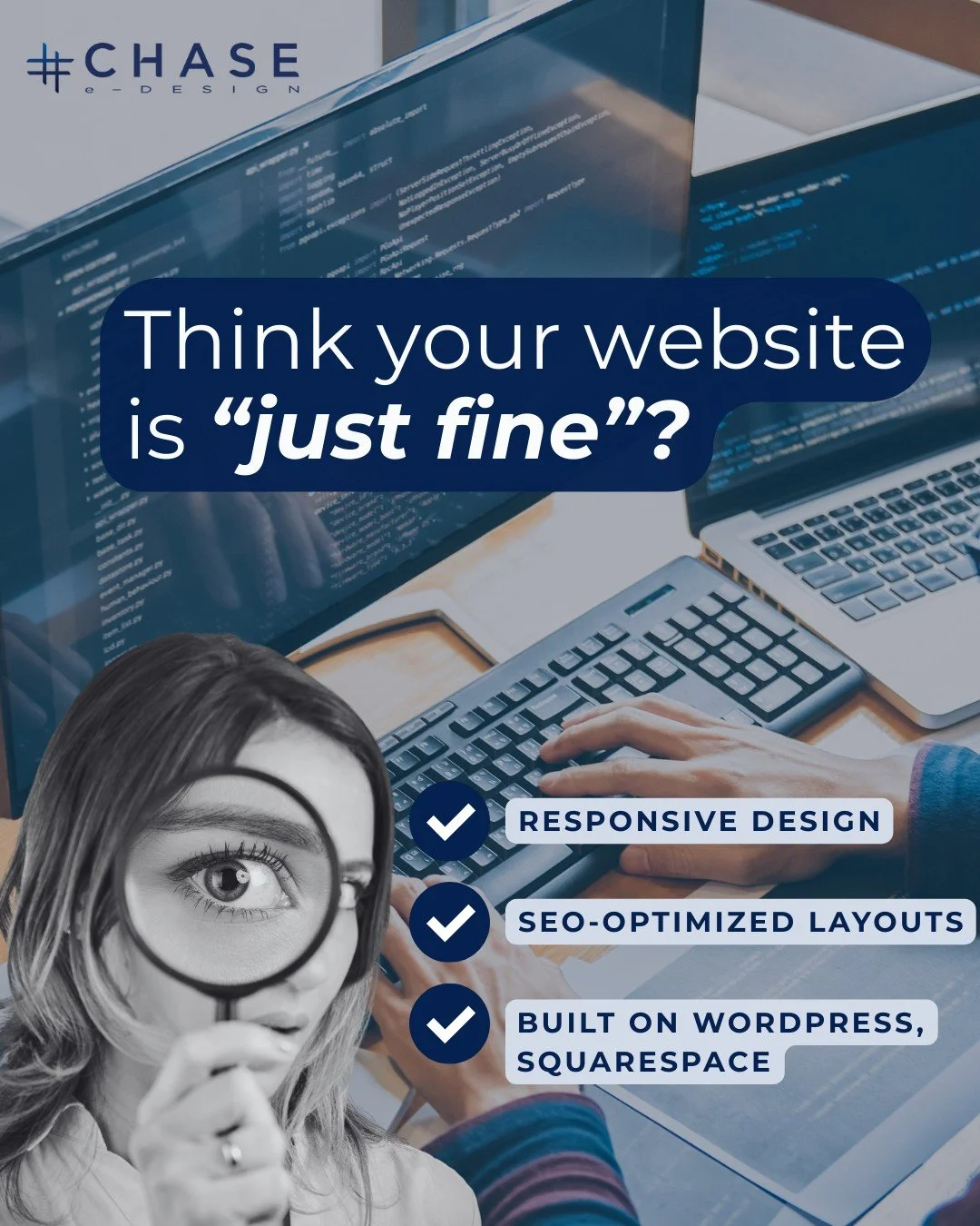 Think your website is &ldquo;just fine&rdquo;?
Let&rsquo;s turn it into a lead-generating machine.

✅ Responsive design
✅ SEO-optimized layouts
✅ Built on WordPress &amp; Squarespace.

We&rsquo;re your go-to web design service in Sydney. ✨

#wordpres