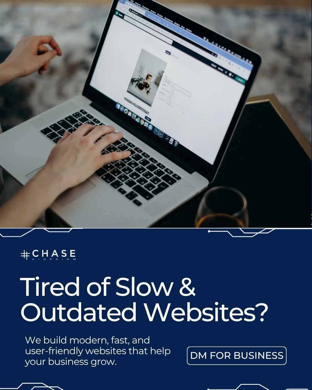 A great website doesn&rsquo;t just look good, it works for your business.

We create modern, fast, and user-friendly websites that reflect your brand, connect with your audience, and grow with you. 🌐

Whether you&rsquo;re starting fresh or ready for