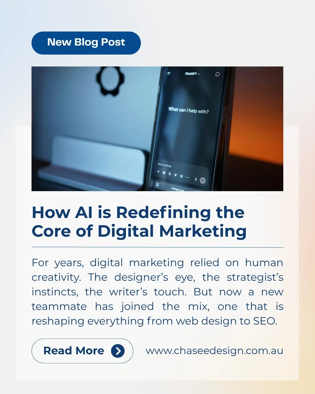 🚀 AI is no longer the future &mdash; it&rsquo;s the new foundation of digital marketing.
From smarter customer insights to hyper-personalized content, AI is reshaping how brands attract, engage, and convert their audience.

✨ In our latest blog, we 