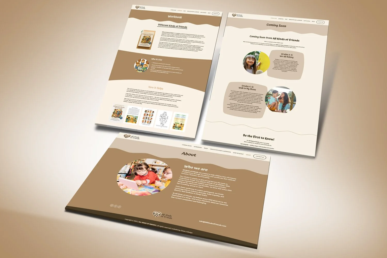 ✨ New Website Launch! ✨
We&rsquo;re excited to unveil the fresh, modern website we designed for All Kinds of Friends, an organisation dedicated to fostering meaningful connections and inclusive communities.

Our goal was to create a user-friendly, vi