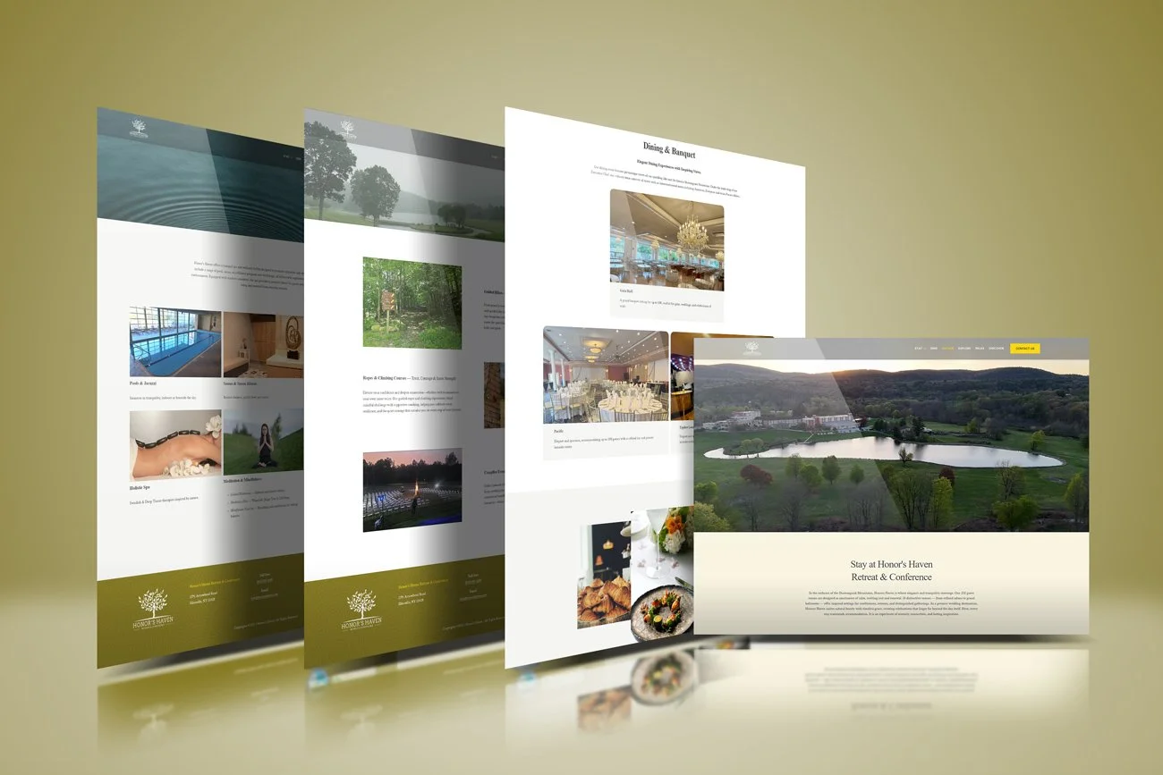 ✨ Welcome to the new digital home of Honor&rsquo;s Haven: Retreat, Conference and so much more! ✨

Nestled in the serene Shawangunk Mountains, our redesigned website now reflects the elegance and tranquility of the retreat itself. Explore the spa and