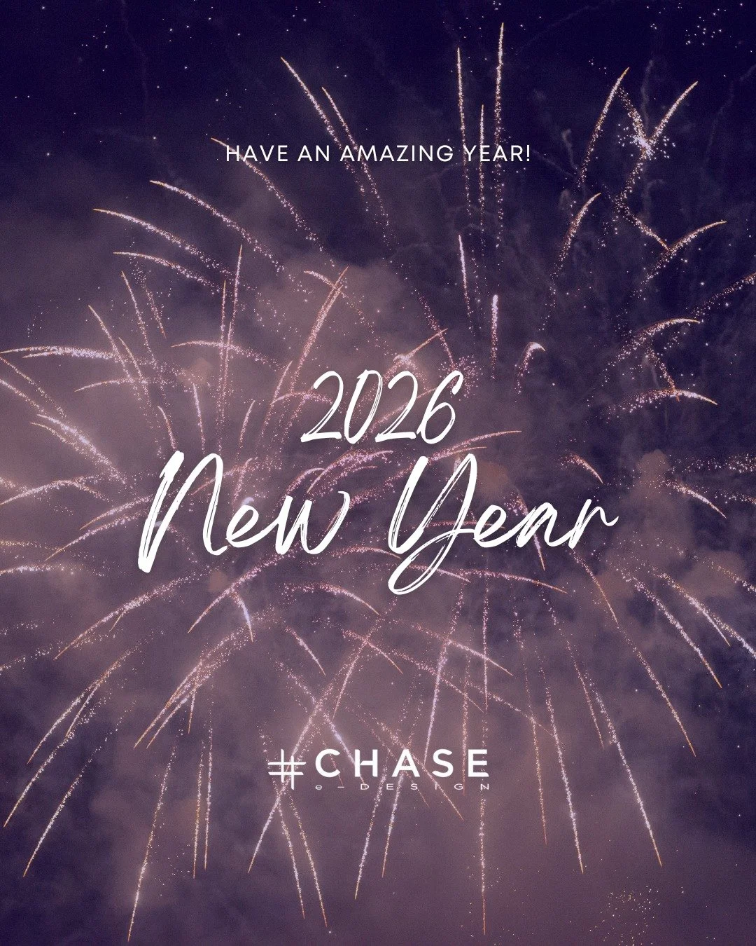 🎉 Happy New Year from Chase eDesign! 🎉
A new year means new opportunities, fresh designs, and big ideas ready to come to life! ✨

As we step into 2026, we&rsquo;re excited to help your business shine online with:

✨Custom web design &amp; branding

