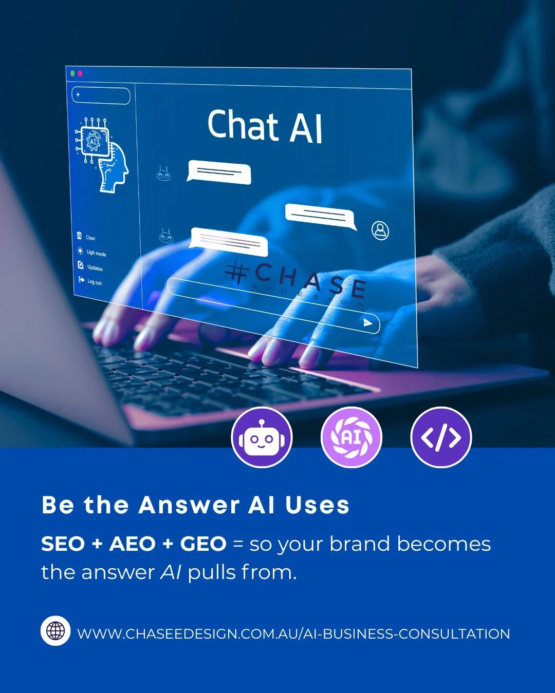 📊 Did you know customers increasingly ask AI for recommendations instead of scrolling search results? That&rsquo;s why your business needs a strategy that blends SEO + AEO + GEO &mdash; so your brand becomes the answer AI pulls from. 🤖✨

DM or comm