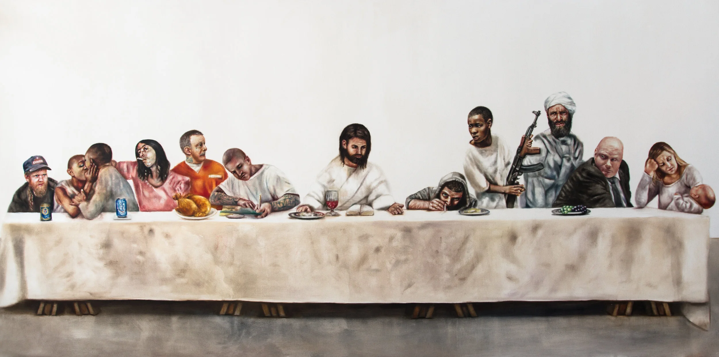 The Supper, available as giclee print from $144