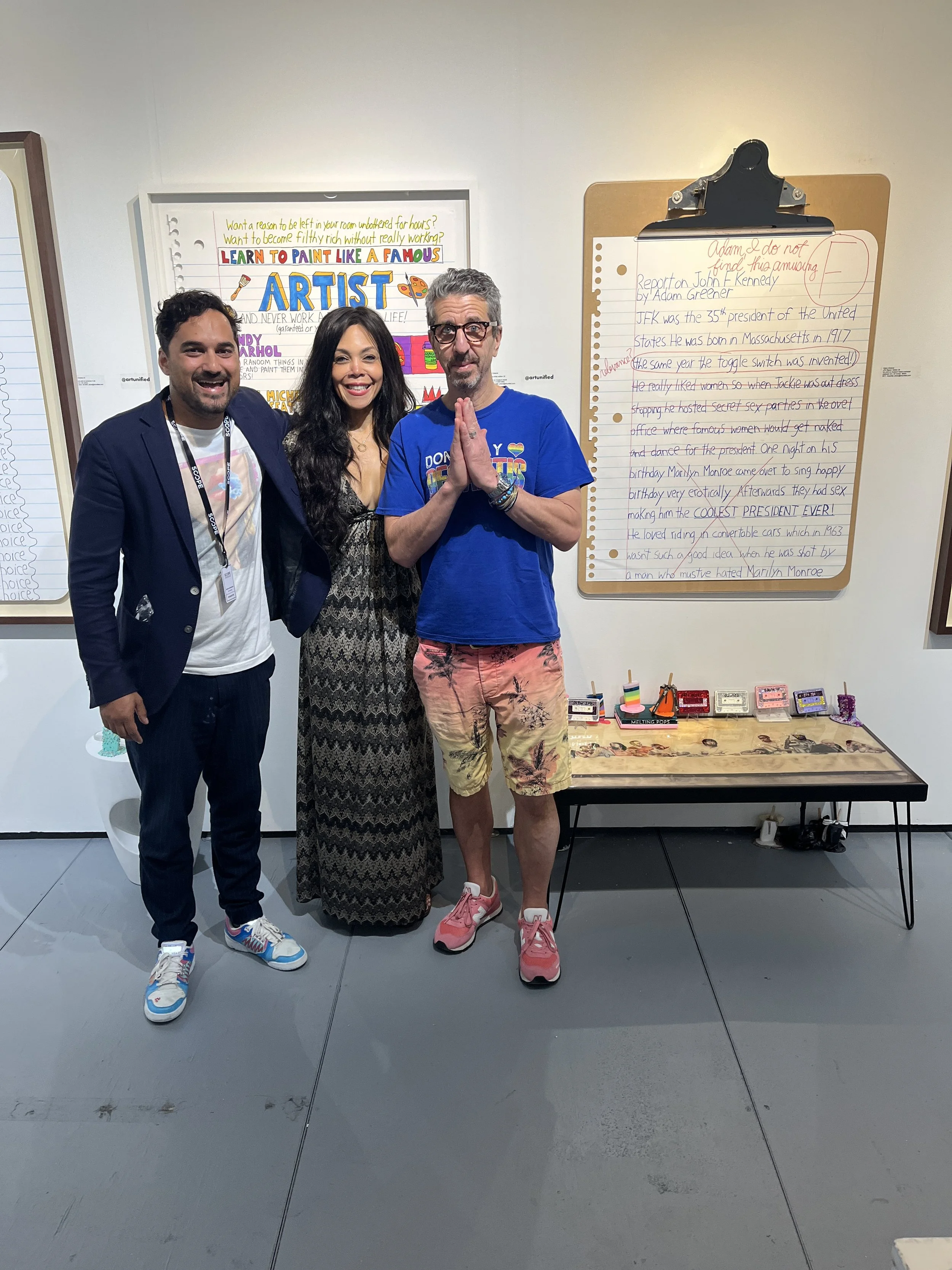 Khaliah Ali (Muhammad Ali's daughter) and Jason Flom 