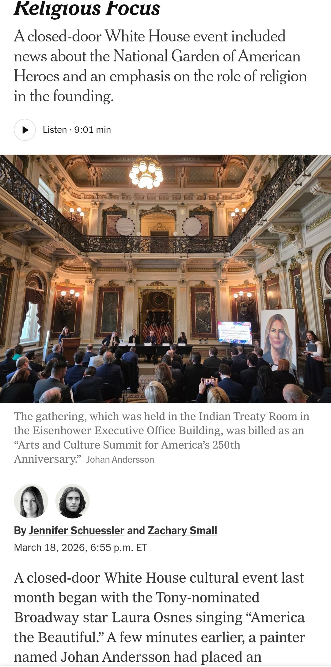 The New York Times March 18th 2026