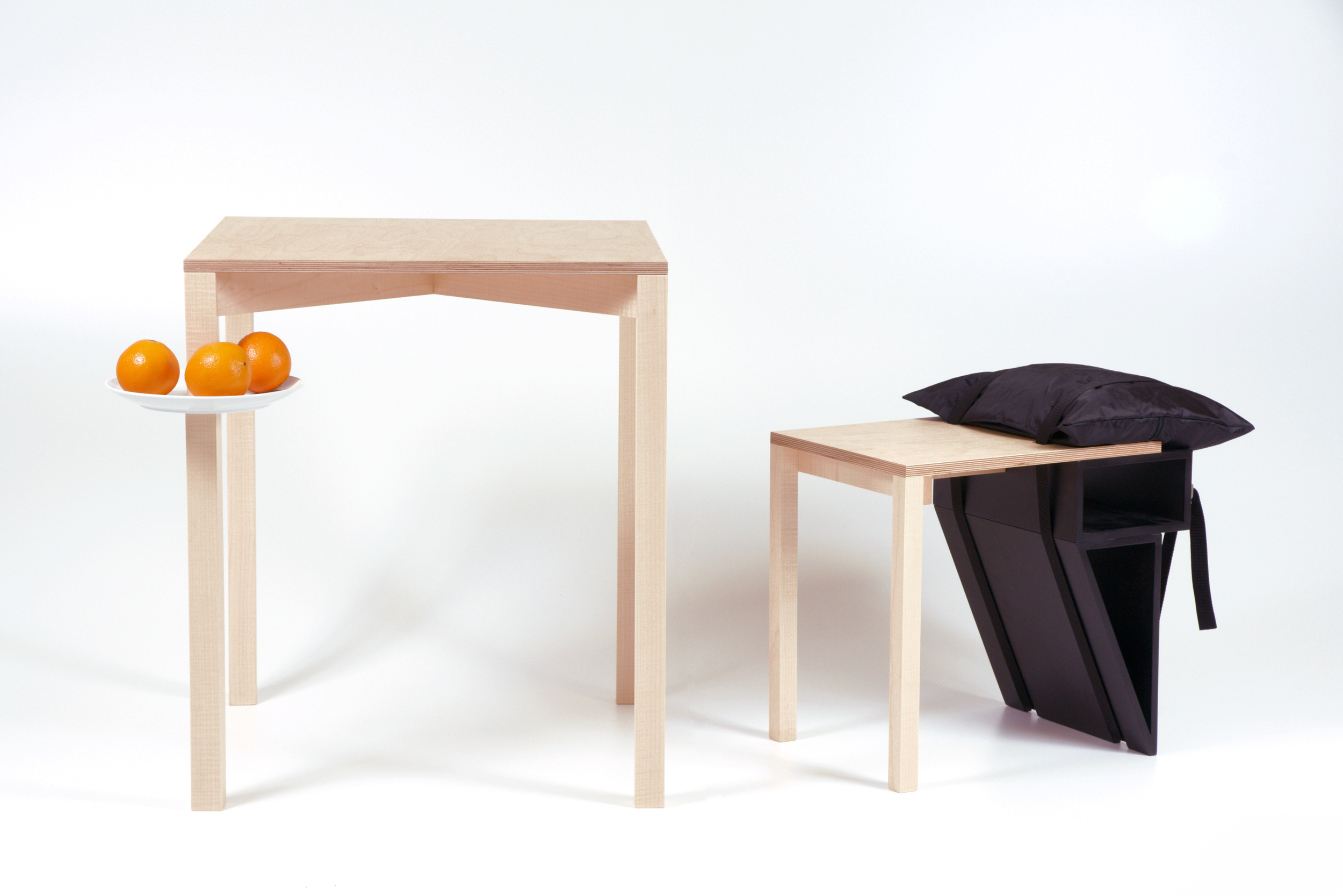 Galerie MICA à Rennes - objet design - CERAMIC TABLE &amp; STOOL