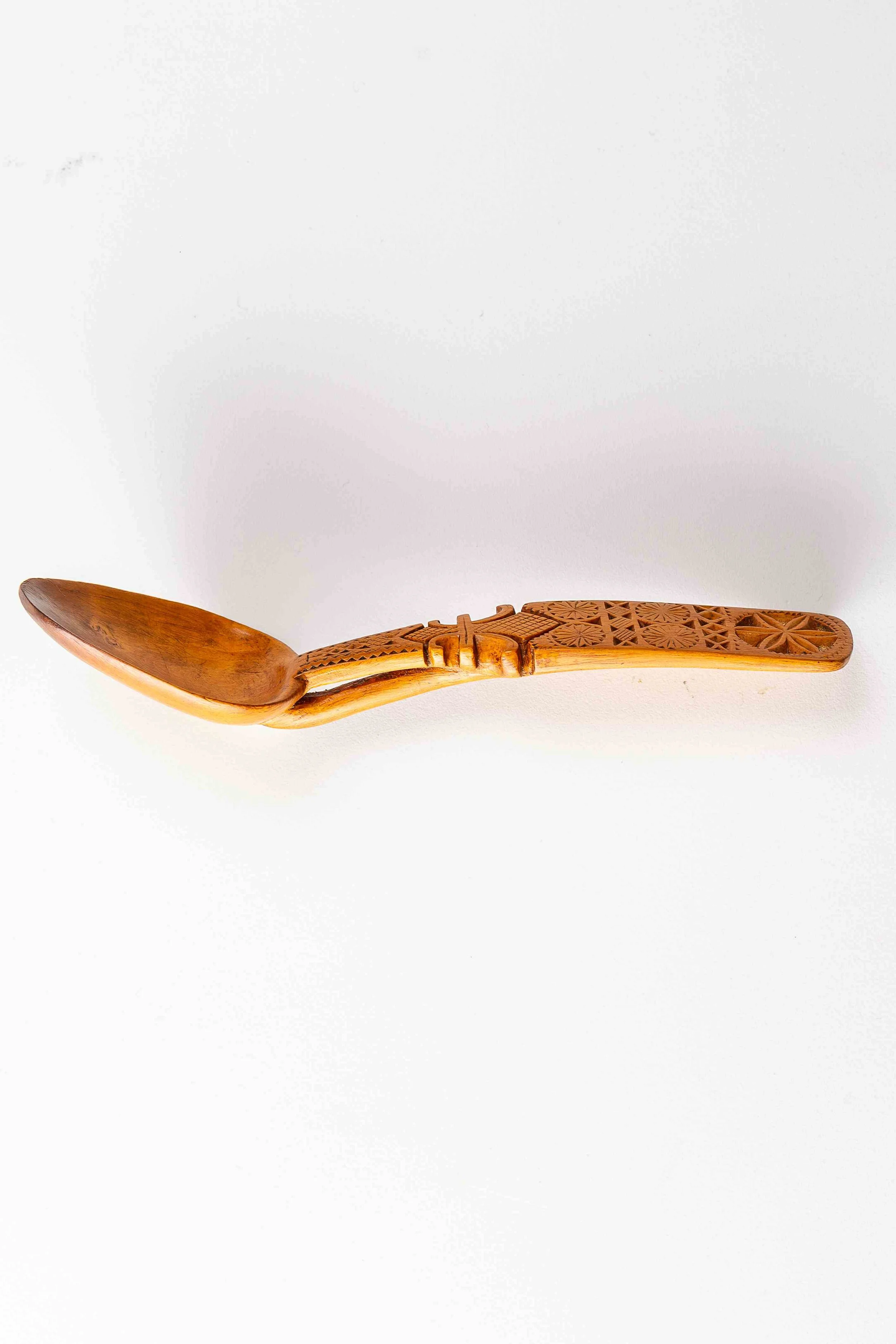 CUILLÈRE DE NOCE BRETONNE XIXe